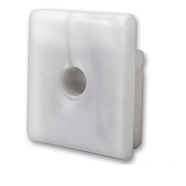 End cap EC 57 silicone for profile SURF16, 1pc, with cable gland