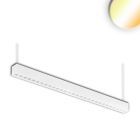 LED felületre szerelt/függő lámpa lineáris rács 40W, sorolható, fehér, 3000|3500|4000K, kábellel