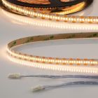 LED CRI925 MiniAMP flex stripe 12V DC, 6W, IP20, 2500K, 500cm, 30cm cable both s.+maleAMP 300 LED/m