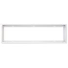 Szerelőkeret fehér RAL 9016, mag. 5cm, 300x1200 LED panelekhez, előre összeszerelve