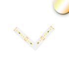 Corner connector luminous 1,5W for CRI919/940 MiniAMP CCT flex stripe, 2-pole, 12V DC, 7W+7W, IP20
