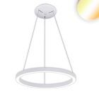 LED függesztett lámpa Circle 580 fehér, 48W, kerek, ColorSwitch 3000|3500|4000K, dimmelhető